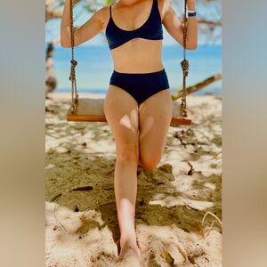 Maygel Coronel Navy Blue Bikini Set